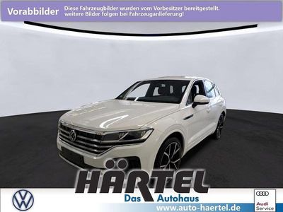 Gebraucht VW Touareg R-line 340 PS (250 kW) 2021 Pure white, solid SUV