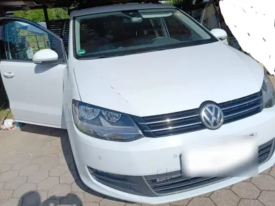 Gebraucht VW Sharan 150 PS (110 kW) 2019 Weiß Van / Kleinbus