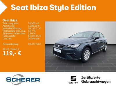 Gebraucht Seat Ibiza Style 116 PS (85 kW) 2024 Grau Kleinwagen