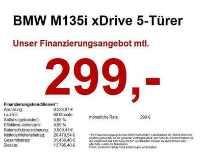 gebraucht BMW M135 i xDrive 5-Türer LED NAVI DRIVING ASSISTANT