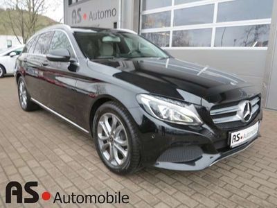 gebraucht Mercedes C200 d G-Tronic Plus T 2.Hd*Navi*SHZ*PDCv+h*8-f.