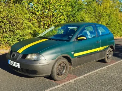 Gebraucht Seat Ibiza 75 PS (55 kW) 2002 Grün Kleinwagen