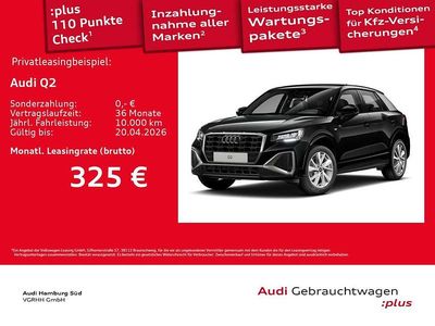 Gebraucht Audi Q2 S-Line 150 PS (110 kW) 2025 0e mythosschwarz metallic SUV