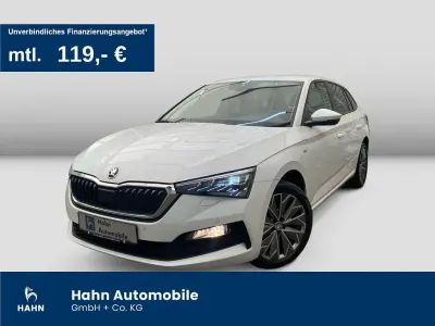 Gebraucht Skoda Scala Tour 110 PS (80 kW) 2022 Moonweiss metallic Kleinwagen
