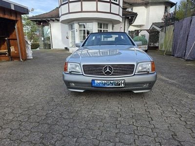Usata Mercedes SL500 320 CV (235 kW) 1991 Argento Cabrio