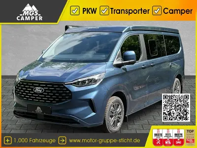 Neu Ford Tourneo Custom Nugget 170 PS (125 kW) 2026 Chrome blue metallic Van