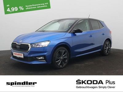 Usata Skoda Fabia Style 110 CV (80 kW) 2022 Blu Utilitaria