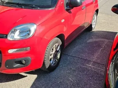 Usata Fiat Panda 69 CV (50 kW) 2018 Rosso Utilitaria