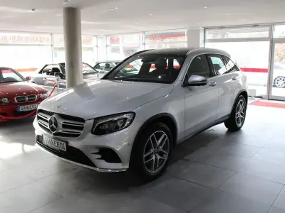 Używany Mercedes GLC220 Sport 170 KM (125 kW) 2018 Srebrny SUV