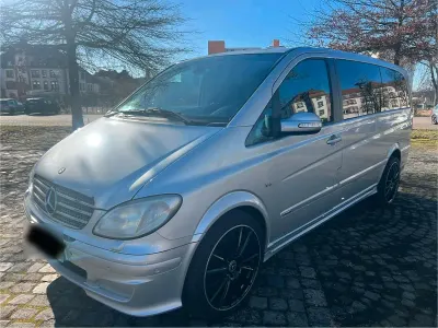 Brugt Mercedes Viano Exclusive 204 HK (150 kW) 2009 Sølv MPV