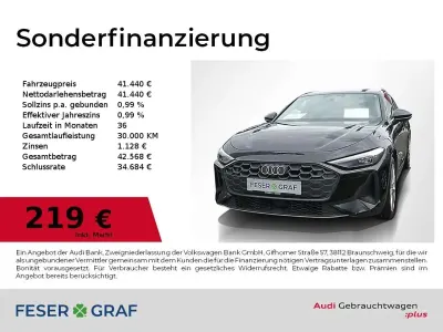 Gebraucht Audi A5 Business 204 PS (150 kW) 2025 Mythosschwarz metallic Kombi