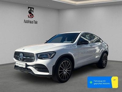 Gebraucht Mercedes GLC400d AMG line 330 PS (242 kW) 2021 Polarweiss Coupé