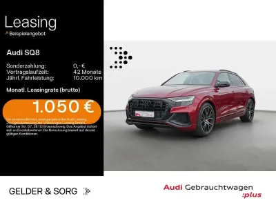 Gebraucht Audi SQ8 Ambiente 507 PS (372 kW) 2021 Matadorrot metallic SUV