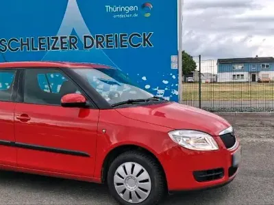 Gebraucht Skoda Fabia Ambiente 105 PS (77 kW) 2009 Rot Kleinwagen