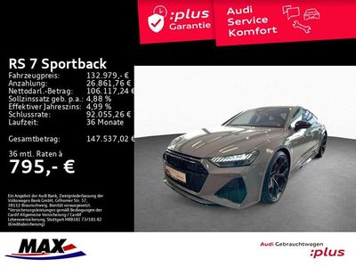 Gebraucht Audi RS7 Sportback Performance 630 PS (463 kW) 2025 Grau Kleinwagen