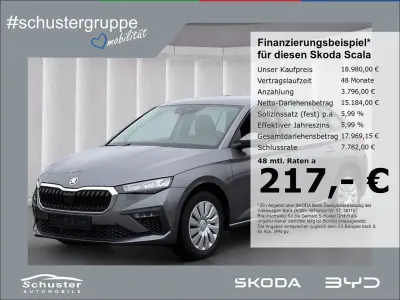 Gebraucht Skoda Scala Essence 116 PS (85 kW) 2025 Graphitegrau metallic Kleinwagen