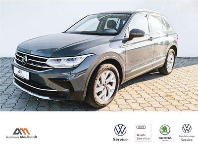 Delfingrau metallic Gebraucht 2022 VW Tiguan Elegance SUV | 30.895 € (Superpreis)