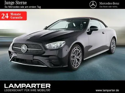 Gebraucht Mercedes E200 AMG 197 PS (144 kW) 2023 Schwarz Cabrio