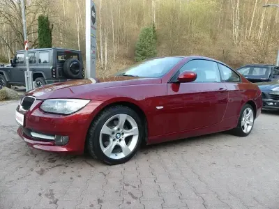 Gebraucht BMW 320 Cabriolet Sport Line 170 PS (125 kW) 2011 Rot Cabrio