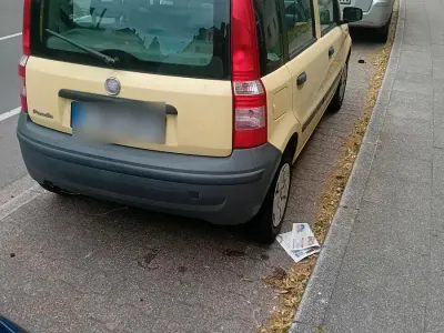 Gebraucht Fiat Panda 54 PS (39 kW) 2009 Gelb Kleinwagen