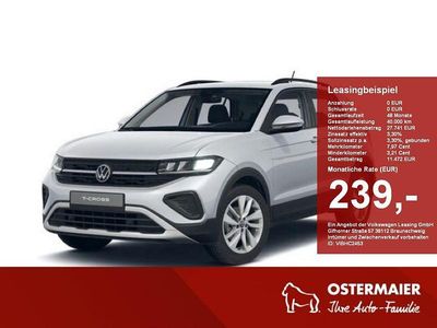 Reflexsilber Neu 2025 VW T-Cross Life SUV | 34.460 € (Teuer)