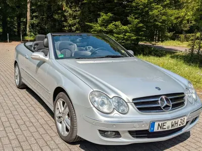 Używany Mercedes CLK200 Avantgarde 184 KM (135 kW) 2007 Srebrny Kabriolet