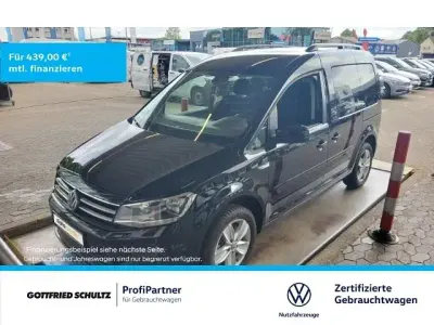Gebraucht VW Caddy Comfortline 131 PS (96 kW) 2020 Schwarz Van / Kleinbus