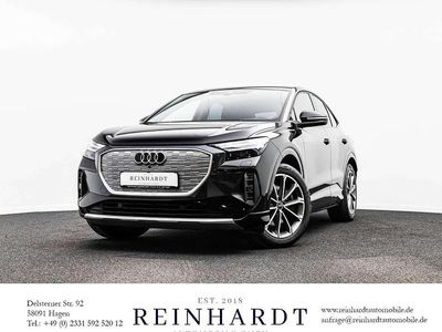 Mythosschwarz metallic Gebraucht 2023 Audi Q4 Sportback e-tron Advanced SUV | 36.830 € (Teuer)