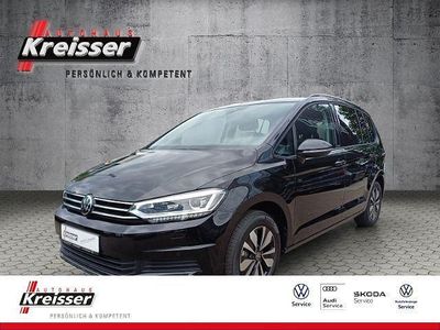 Gebraucht VW Touran Move 150 PS (110 kW) 2024 Schwarz (deep black perleffekt) Van / Kleinbus