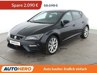 Gebraucht Seat Leon FR 131 PS (96 kW) 2019 Schwarz Limousine