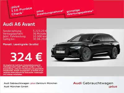 Brugt Audi A6 Advanced Plus 245 HK (180 kW) 2025 Sort Stationcar