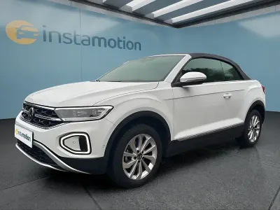 Gebraucht VW T-Roc Cabriolet 116 PS (85 kW) 2024 Weiß Cabrio