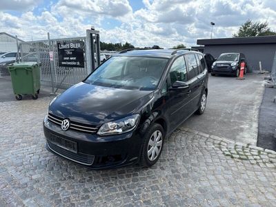 Gebraucht VW Touran Comfortline 105 PS (77 kW) 2010 Schwarz Van / Kleinbus