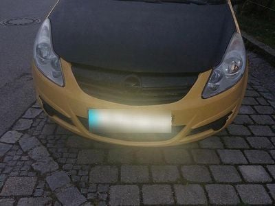 Gebraucht Opel Corsa 60 PS (44 kW) 2009 Gelb Kleinwagen