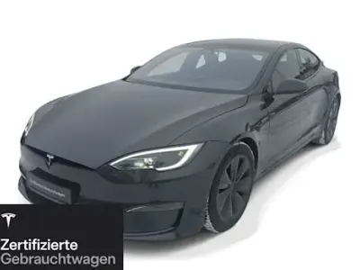 Usado Tesla Model S Long Range AWD 492 kW (670 HP) 2024 Cinzento Citadino