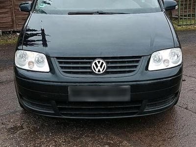 Gebraucht VW Touran 102 PS (75 kW) 2003 Schwarz Van / Kleinbus
