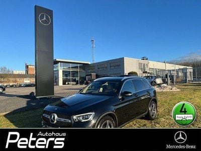 Gebraucht Mercedes GLC300 AMG 245 PS (180 kW) 2020 Obsidianschwarz  lack SUV