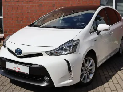 Gebraucht Toyota Prius+ Executive 99 PS (72 kW) 2018 Weiß Van / Kleinbus