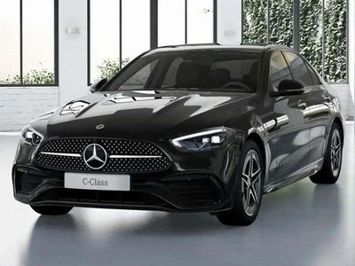 Usata Mercedes C180 AMG line Plus 170 CV (125 kW) 2022 Nero Berlina