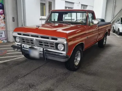 Gebraucht Ford F-150 200 PS (147 kW) 1976 Orange Pickup