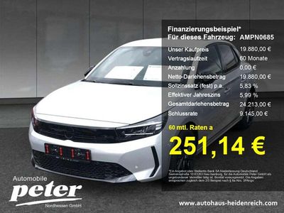 Neu Opel Corsa 101 PS (74 kW) 2025 Kristall silber Kleinwagen