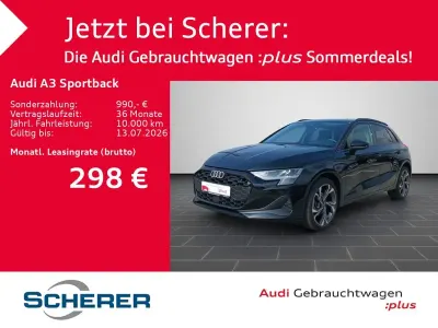 Gebraucht Audi A3 Ambiente 116 PS (85 kW) 2025 Mythosschwarz metallic (metallic) Limousine