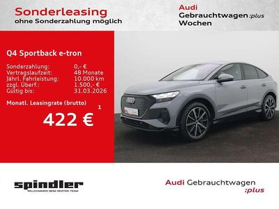 Gebraucht Audi Q4 e-tron Advanced Plus 210 kW (286 PS) 2025 Kieselgrau SUV