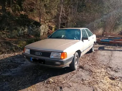 Gebraucht Audi 100 113 PS (83 kW) 1987 Gold Limousine