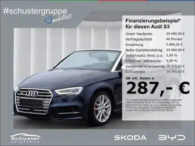 Gebraucht Audi S3 Cabriolet Ambiente 310 PS (228 kW) 2018 Blau Cabrio