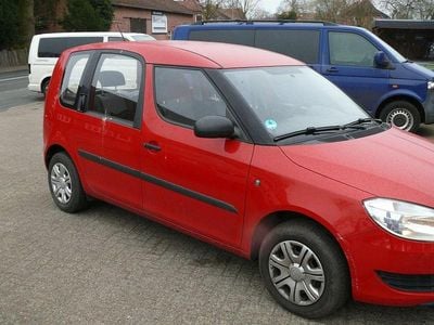 Gebraucht Skoda Roomster Plus Edition 69 PS (50 kW) 2013 Rot Van / Kleinbus