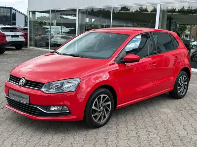 Gebraucht VW Polo Sound 90 PS (66 kW) 2017 Rot Kleinwagen