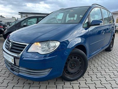 Gebraucht VW Touran Trendline 140 PS (102 kW) 2009 Blau Van / Kleinbus