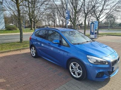 Usata BMW 218 Active Tourer M Sport 136 CV (100 kW) 2017 Blu Monovolume