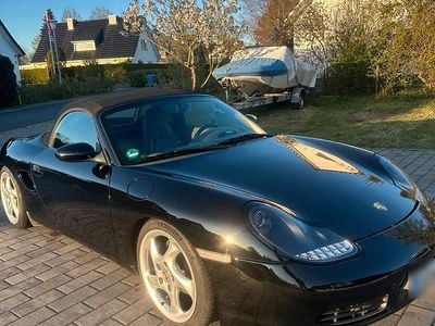 Second-hand Porsche Boxster 205 CP (150 kW) 1998 Negru Cabrio